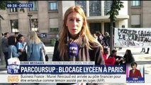 Parcoursup: un lycée bloqué par 200 élèves à Paris