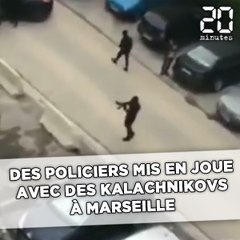 Des policiers mis en joue avec des kalachnikovs dans une cité à Marseille