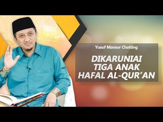 ANAK SEBAGAI INVESTASI AKHIRAT Yusuf Mansur Chatting dengan Ibu Ani - Punya tiga anak Hafal Qur'an