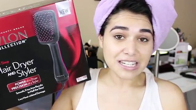 REVLON HAIR DRYER & STYLER REVIEW & DEMO | Tame My Mane