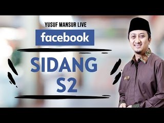 FB - Yusuf Mansur Sidang S2