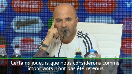 Argentine - Sampaoli justifie la non sélection d'Icardi