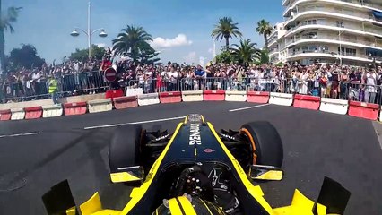 VÍDEO: exhibición callejera de Nico Hülkenberg en Francia