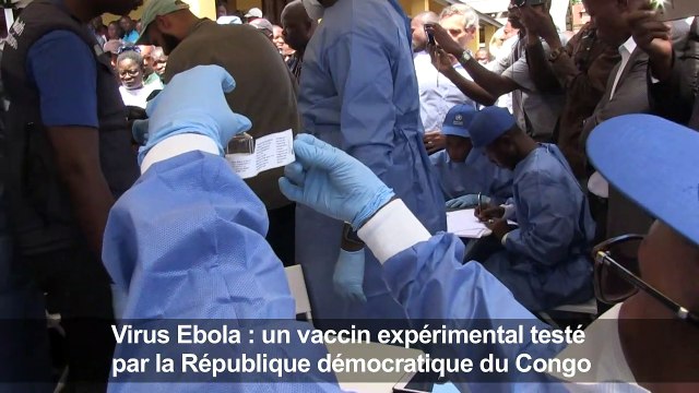 La RDC teste un vaccin expérimental contre Ebola