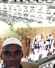 Paul Pogba, le Footballeur de Manchester Unitedà la Mecque Masha’Allah!
