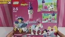 Juguete Lego duplo cenicienta, carroza y palacio de las princesas disney en castellano new
