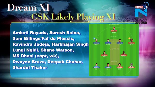 SRH vs CSK PLAYING11 IPL 1st Qualifiers Match Prediction & Dream11 Team