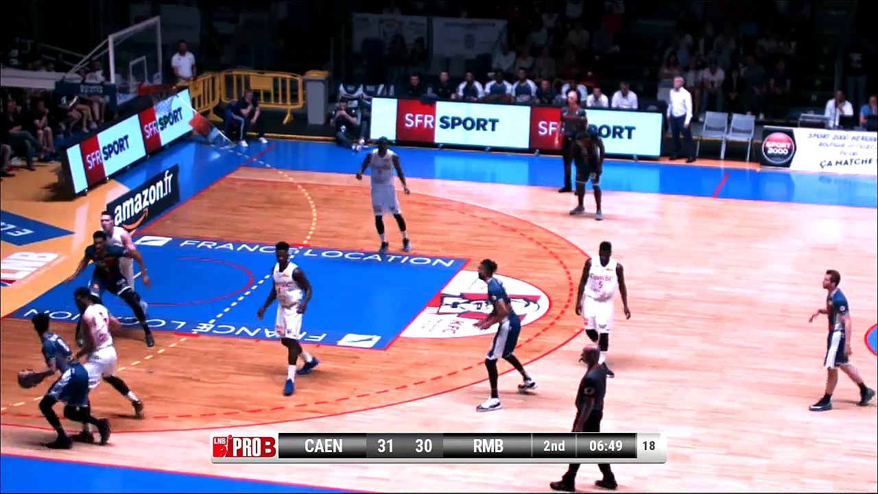 Pro B - J32 : Caen vs Rouen