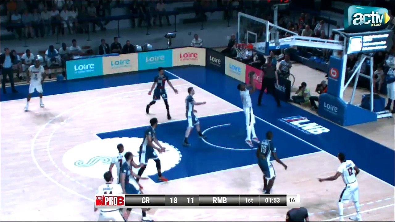 Pro B - J33 : Roanne vs Rouen