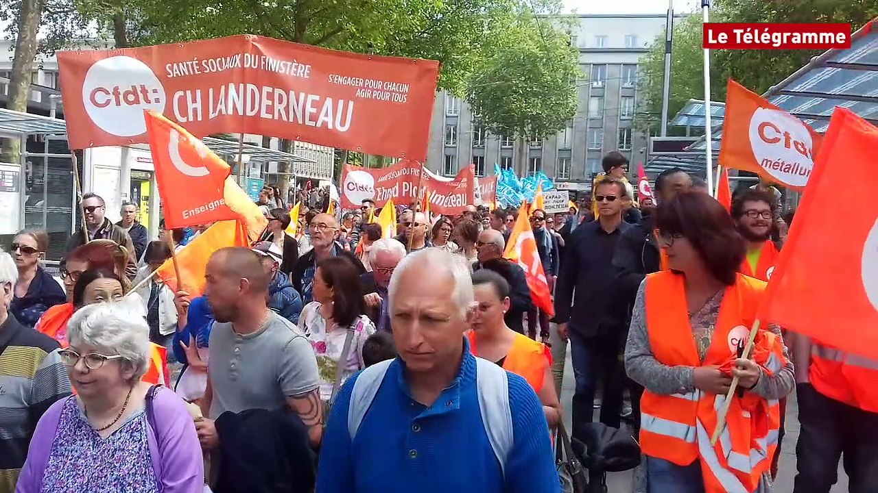 Brest. Fonction publique : environ 2 000 manifestants
