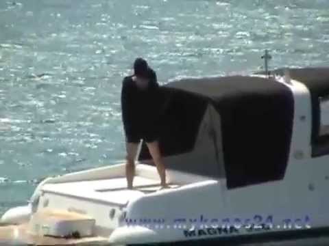 Σάκης Ρουβάς και Κάτια Ζυγούλη στην Μύκονο Ι Sakis Rouvas and Katia Zigouli in Mykonos