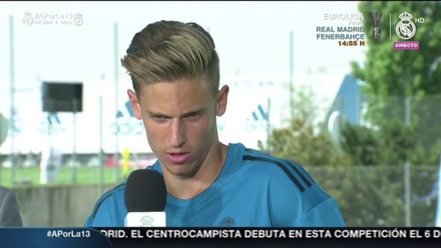 Marcos Llorente: Me gusta cuidarme, pero el sa´bado me comeré una pizza seguro