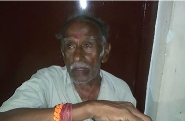 காது கேளாத முதியவர் இரவு வரை உணவின்றி காத்துகிடந்த அவலம்!-வீடியோ