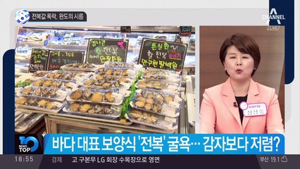 전복값 폭락, 완도의 시름