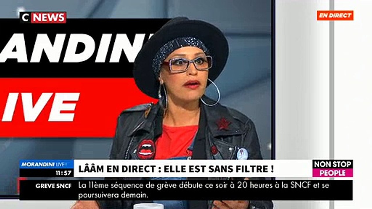 Fou rire - Lââm: "Je crois que la dame en face de moi s'endort" - VIDEO