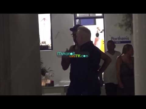 «Κολλημένος» με την Μύκονο ο Γκοτιέ- Jean Paul Gaultier Vacationing in Mykonos