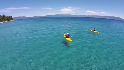 Kayaking at Lake Tahoe