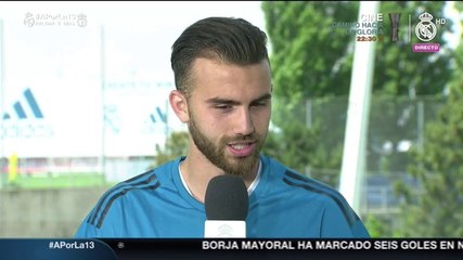 Borja Mayoral: "Un canterano como yo tiene el doble de felicidad de jugar la final de Champions"
