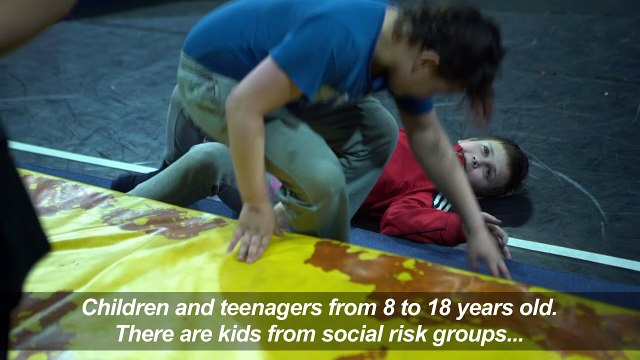 Disadvantaged children find hope at Saint Petersburg circus