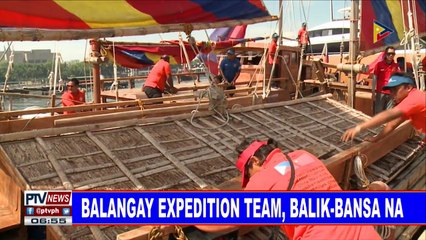 #PTVNEWS: Balangay Expedition team, balik-bansa na