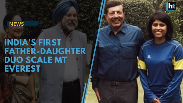 India’s first father-daughter duo scale Mt Everest to raise equality
