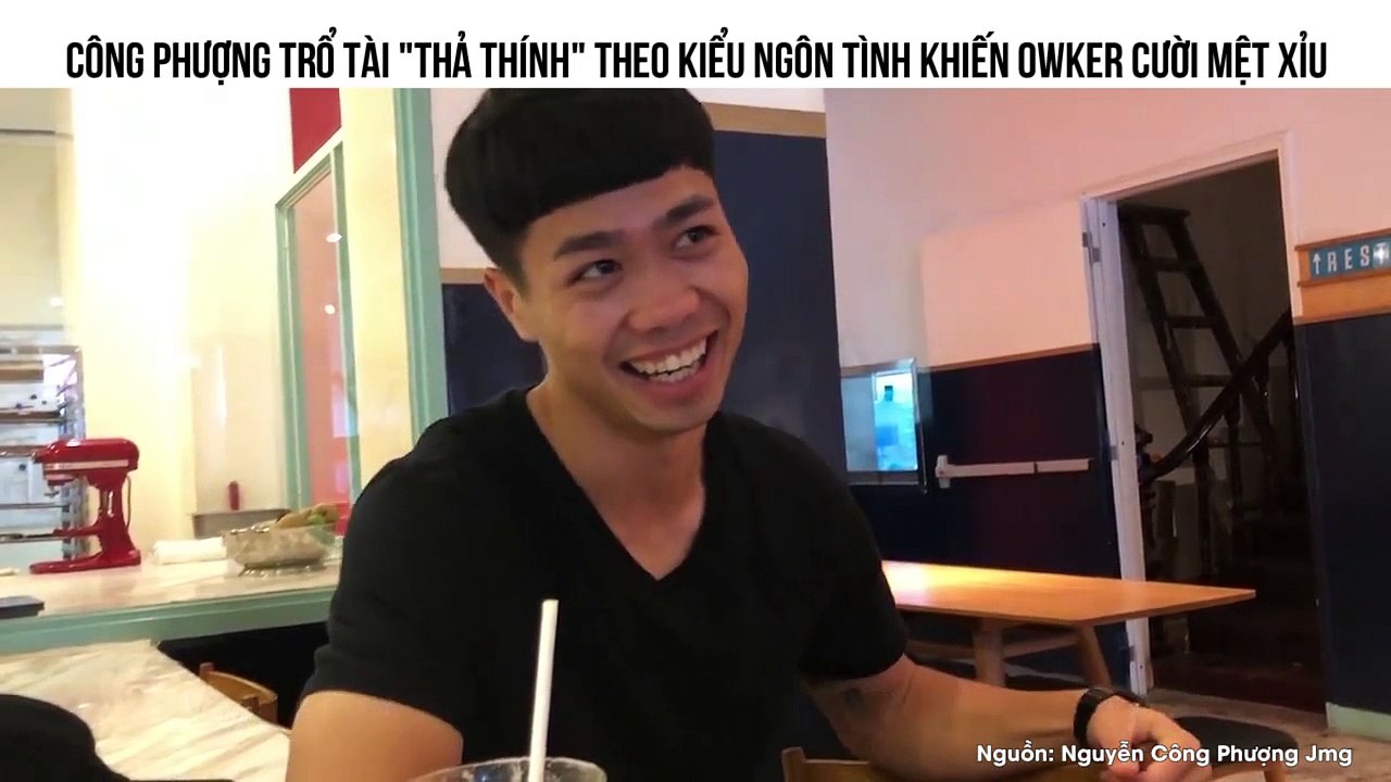 Công Phượng trổ tài "thả thính" theo kiểu ngôn tình khiến các Owker cười mệt xỉu