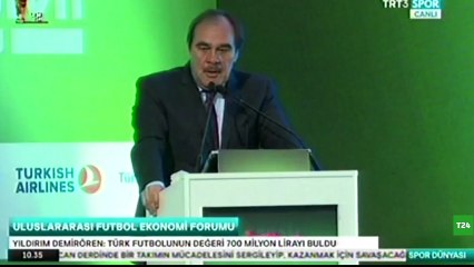 Yıldırım Demirören: TFFnin bütçesi 10 yılda 5 kat büyüdü