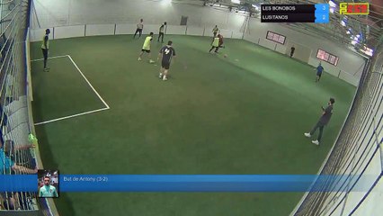 But de Antony (3-2) - LES BONOBOS Vs LUSITANOS - 22/05/18 21:00 - LIGUE 1 - Poitiers Game Parc