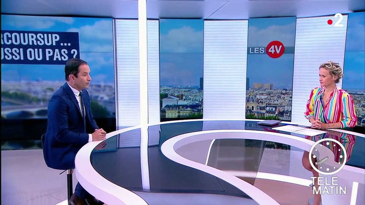 Parcoursup : Benoît Hamon dénonce la "violence symbolique" subie par les futurs bacheliers en attente d'affectation