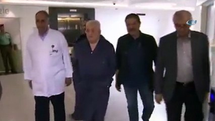 - Mahmut Abbas, hastanede görüntülendi