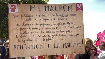 Manifestation pour le maintien du service public