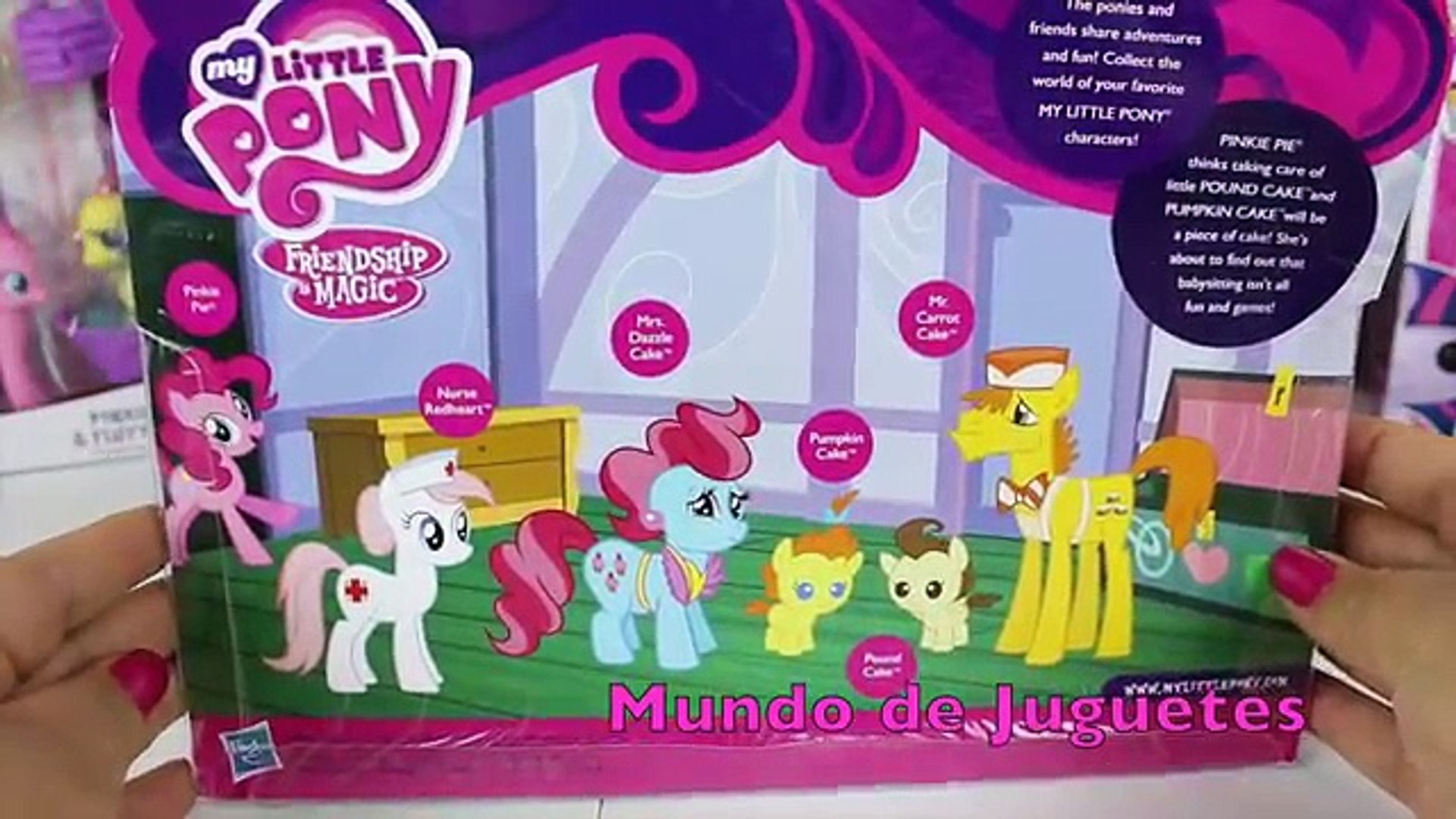 Juguetes My Little Pony |My Little Pony La Familia Pastel de Zanahoria y  Pinkie Pie - video Dailymotion