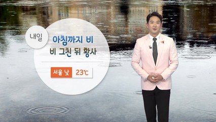 [날씨] 아침까지 비...그친 뒤 황사 유입 / YTN