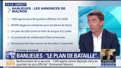 Banlieues: "Macron ne m’a pas du tout convaincu", dit Gatignon