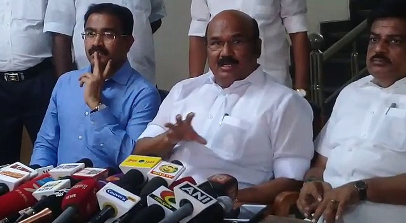 தூத்துக்குடி போராட்டம் : அமைச்சர் ஜெயக்குமார் பேட்டி-வீடியோ