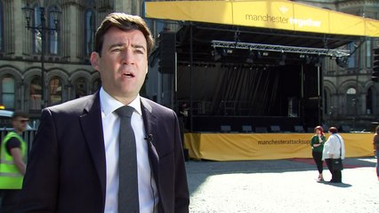 Andy Burnham: Manchester is "still in recovery"