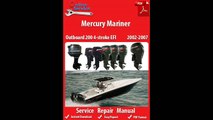 Mercury Mariner 200 4-stroke EFI 2002-2007 Service Manual