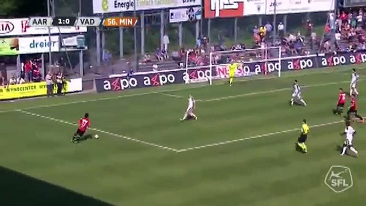 Aarau 2:0 Vaduz (Switzerland. Challenge League. 21 May 2018)