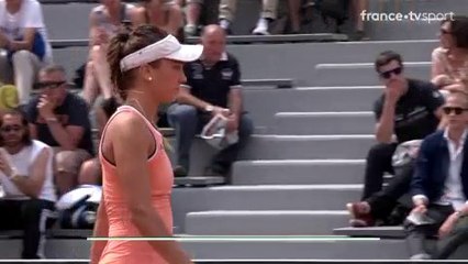 Roland-Garros : Pas de miracle pour Sara Cakarevic qui s'est écroulée dans le second set