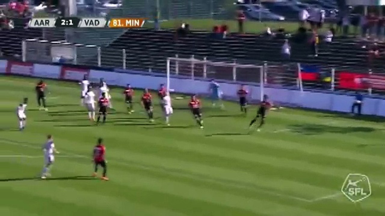 Aarau 3:1 Vaduz (Switzerland. Challenge League. 21 May 2018)