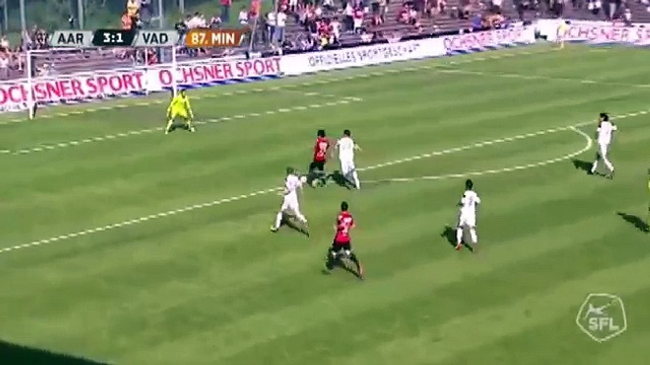 Aarau 4:1 Vaduz (Switzerland. Challenge League. 21 May 2018)