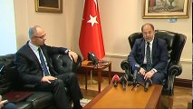 Başbakan Yardımcısı Akdağ, Filistin'in Ankara Büyükelçisi Faed Mustafa'yı Kabul Etti