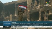 Ejército sirio recupera el control de todo el perímetro de Damasco