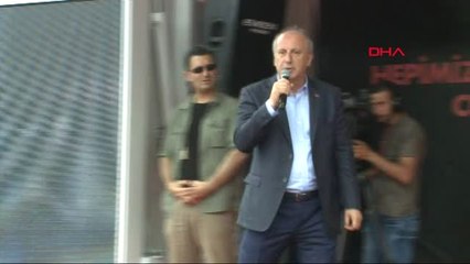 Düzce Cumhurbaşkanı Adayı Muharrem İnce Düzce'de Konuştu 1