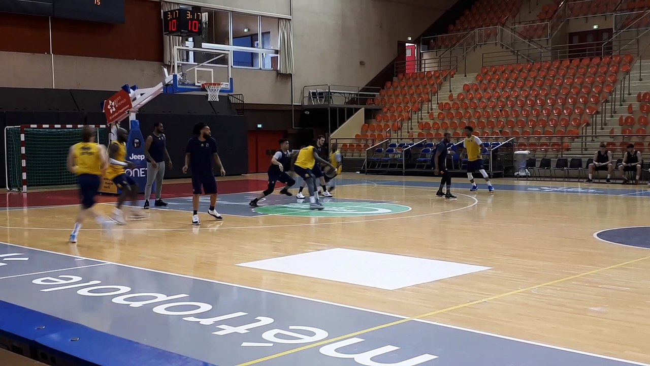 Dernier entrainement pour la JDA avant les Play-offs Contre Limoges