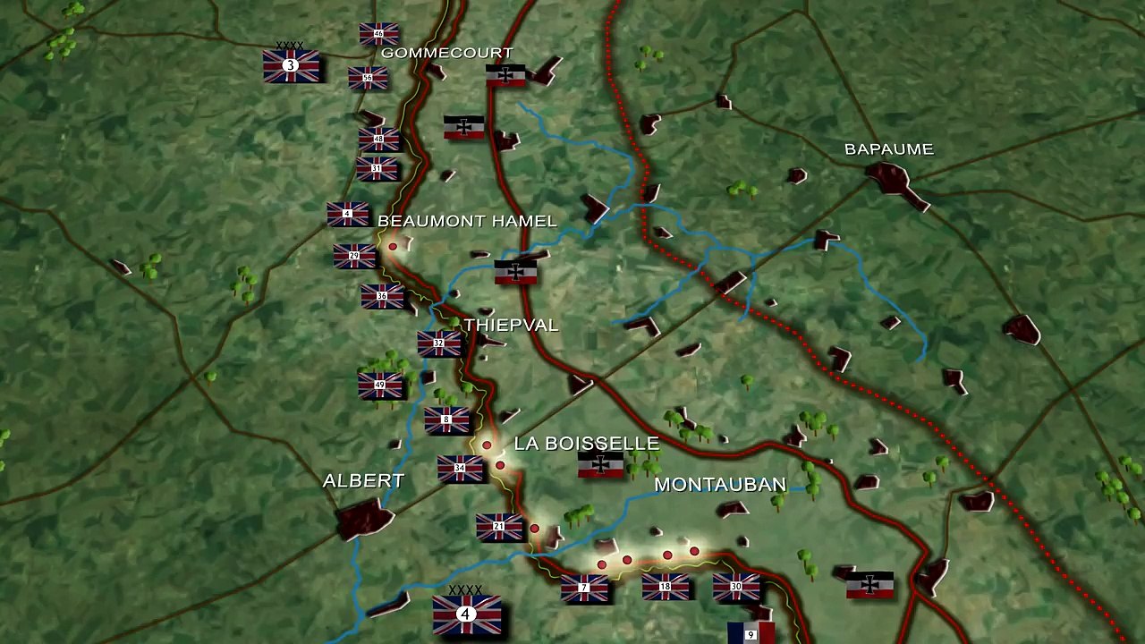 WW1- Battle of the Somme 1916