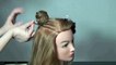 Прическа на средние волосы. Twist Rope Braid Hairstyle Hair Tutorial (2)
