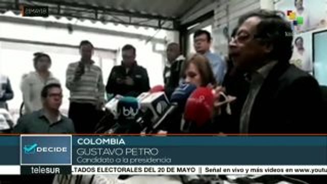 Petro reitera denuncias de fraude electoral en Colombia