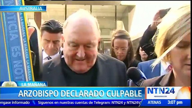 Arzobispo australiano es declarado culpable de encubrir abusos sexuales a menores