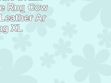Light Brindle Brazilian Cowhide Rug Cow Hide Skin Leather Area Rug XL